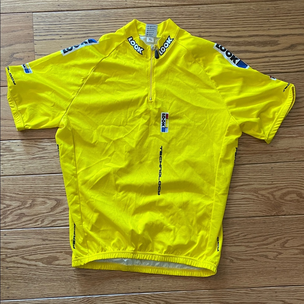 Classic Look Team - Yellow Cycling Jersey